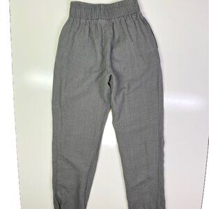 Conscious Clothing Size XS Grey Pull-On  Linen Pants
